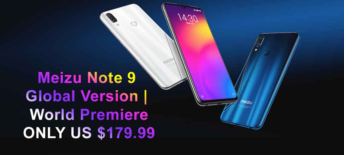 Aliexpress Meizu Note 9 Global Version | World Premiere