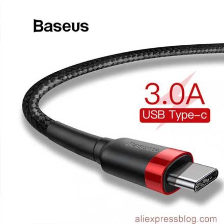 Baseus USB Type C Cable AliExpress Sale 1111 best deals