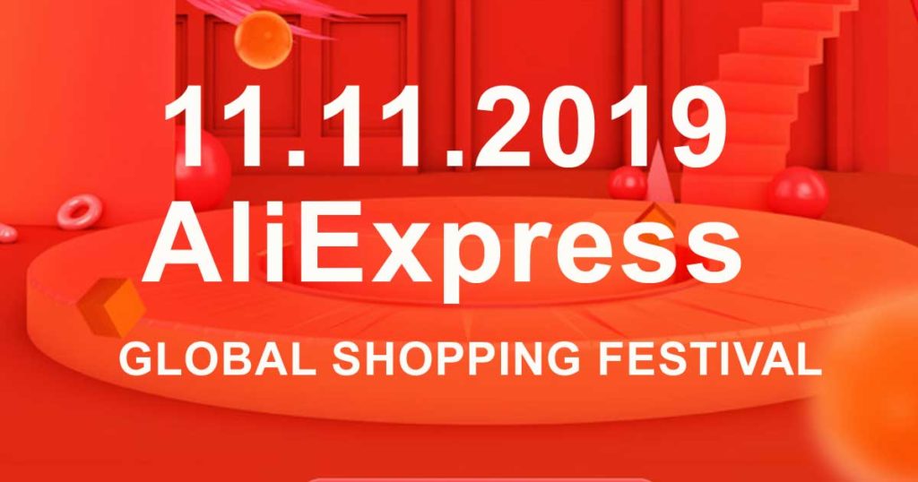 global shopping festival When does 11.11 2019 start AliExpress