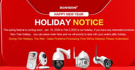 HOLIDAY NOTICE Chinese New Year 2020 AliExpress