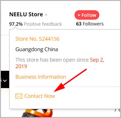 How To Contact Seller in AliExpress 
