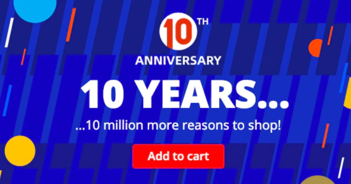 Aliexpress Anniversary Sale 2020 10 Years AliExpress