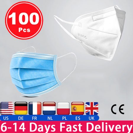 N95 Respirator FFP3 ffp2 ffp3 Face Mask n95 Anti-virus antiviral kf94 3/6 layer Breathable gas Dust 3m masks kn95.