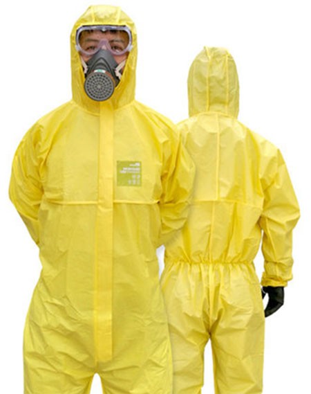 Protective suit jumpsuit hazmat suit chemical protection jumpsuit work clothes biochemical anti virus protection clothing
