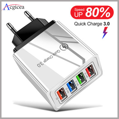 EU/US Plug USB Charger AliExpress