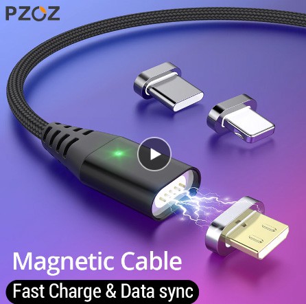 Magnetic Cable Fast Charging Micro usb cable Type c Magnet Charger usb c Microusb Wire For iphone 12 11 pro xs max Xr x 7 8