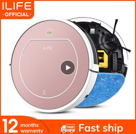 ILIFE V7s Plus Robot Vacuum Cleaner Sweep Fast Shipping From Europe