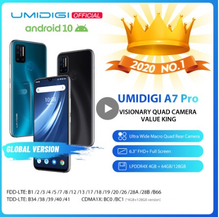 UMIDIGI A7 Pro Fast Shipping From Europe United States GERMANY Spain Australia France Buy on Aliexpress