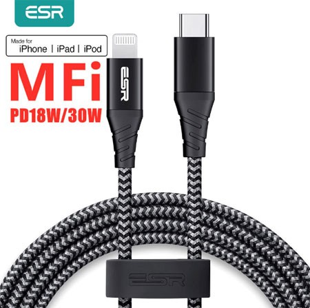 USB C to Lightning MFi Certified PD Fast Charging 1M 2M Type C Data Charger Cable for iPad iPhone Lightning Cable for Apple