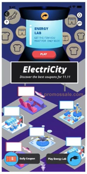 Game ElectriCity AliExpress sale best coupons for 11.11