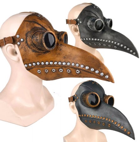 A Plague Doctor.Halloween costumes and decorations