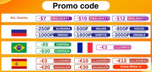 aliexpress promo code-11.11 coupon code sale