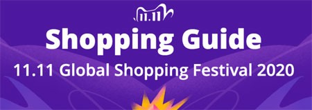 Shopping Guide 11.11 AliExpress Global Shopping Festival 2020 big promotion 