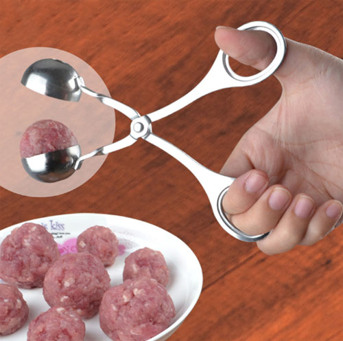 Meatball making device