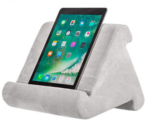 Multi-Angle Soft Pillow Pad Pillow Lap Stand for iPads,Smartphones,Tablets,eReaders,Books,Magazines Support 7 Colors Available