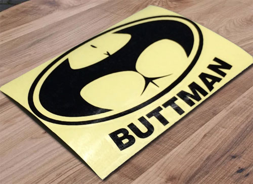 funny sticker batman