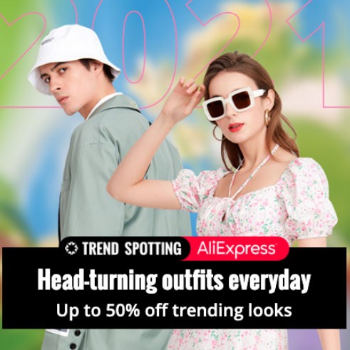 TREND SPOTTING Aliexpress 2021 sale