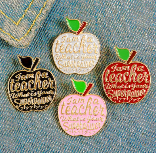 Pin Super Teacher Power - Teacher Gift Idea