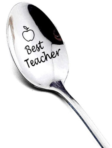 Gift spoon for the best teacher