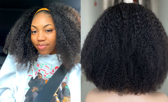 Headband Wigs For Black Women