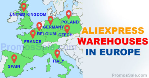 Where are the AliExpress warehouses in Europe