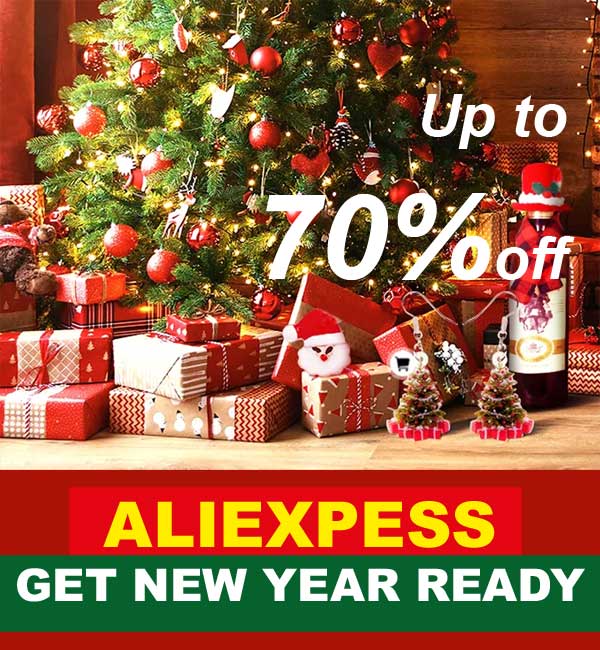 New Year Ready Sale AliExpress Up to 70% off