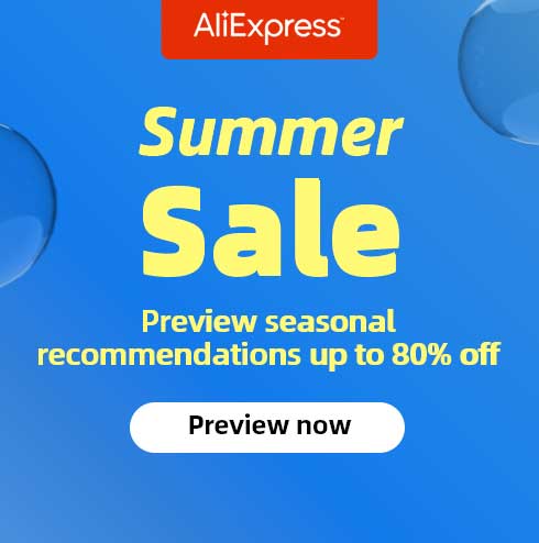 Big Summer Sale on AliExpress