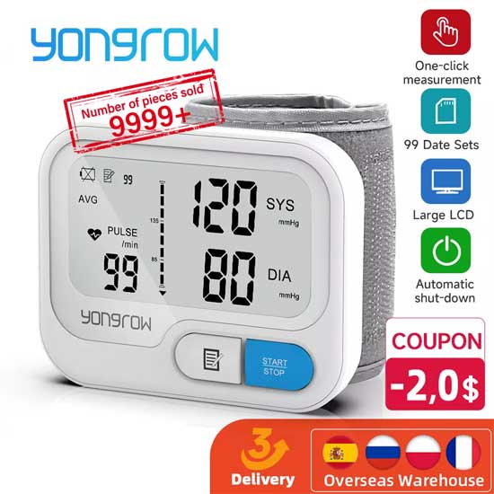 Wrist blood pressure monitor AliExpress