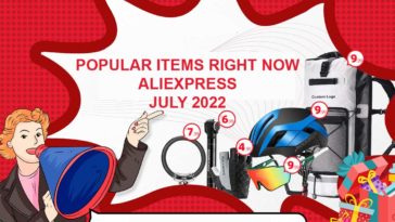 Popular items right now on AliExpress - July 2022