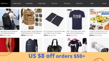 Get $8 Off Orders Over $50 At AliExpress