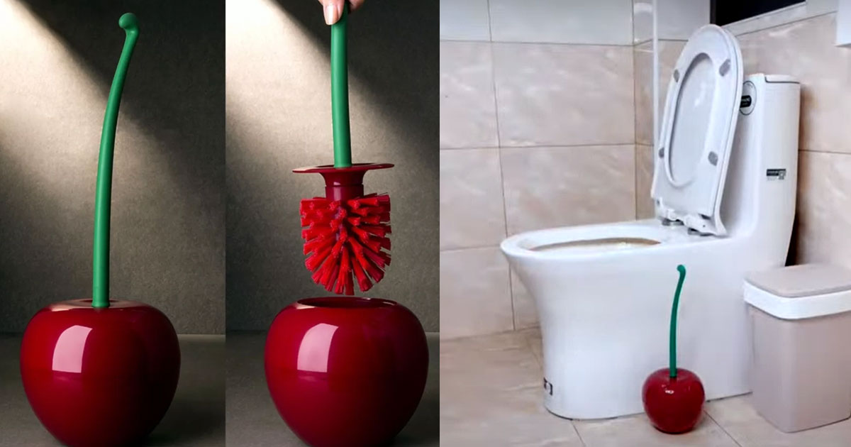 toilet brush cherry