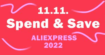 Spend & Save AliExpress 11.11 Sale 2022
