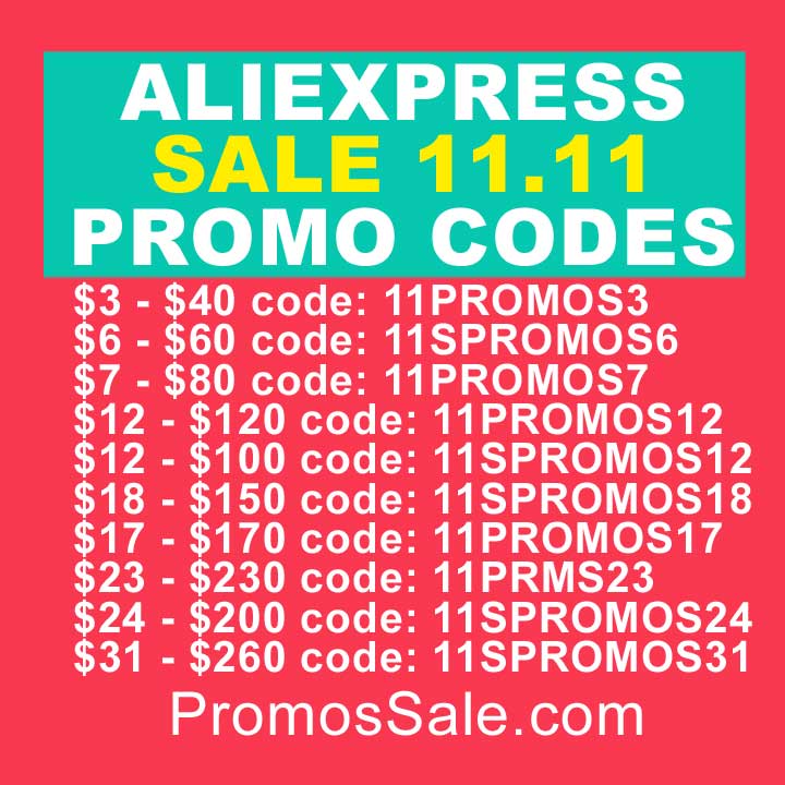 ➡️ AliExpress Cyber Monday Promo Codes November Sale 2022