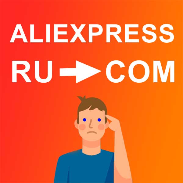 How to redirect Aliexpress.RU to AliExpress.com