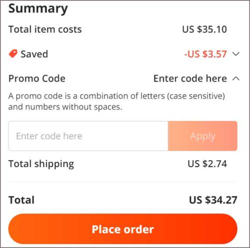 Aliexpress Promo Code November