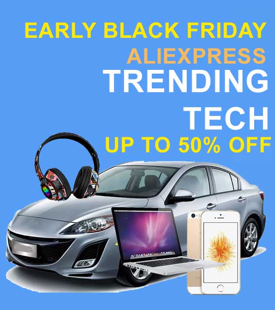 AliExpress Early Black Friday Deals 2022: Trending Tech Up to 50% off