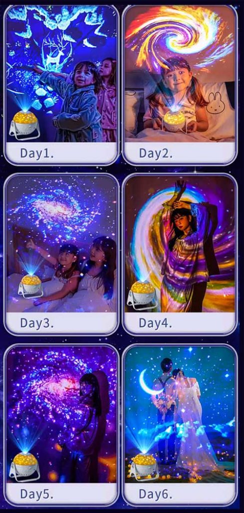 galaxy night light projector