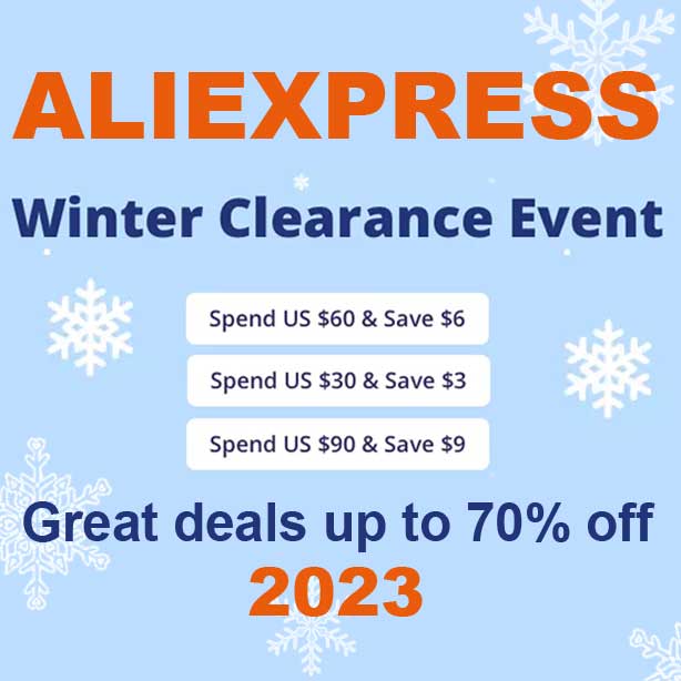 AliExpress Winter Sale 2023