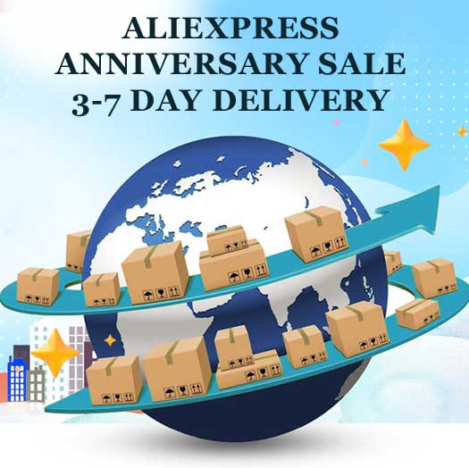  AliExpress Anniversary Sale 2023 3-7 Day Delivery