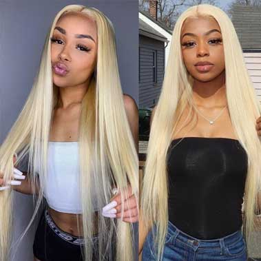 Blonde Human Hair Wig