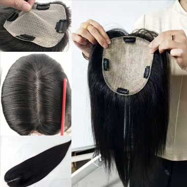 Human Hair Topper