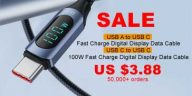 Sale 100W USB-C to USB-C Fast Charging Cable