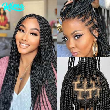 Synthetic Full Lace Wig Braided Wigs For Black Women