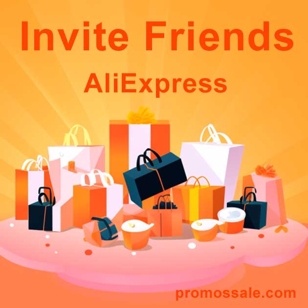 Invite friends AliExpress