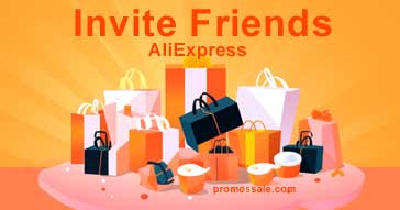 Invite friends Ali Express