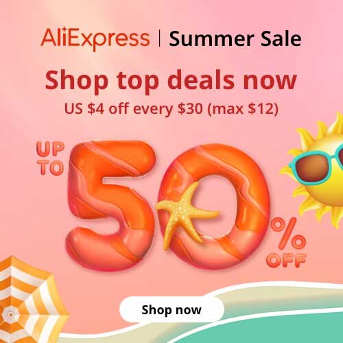AliExpress Summer Sale 2023: Discounts up to 80% off and more great deals!