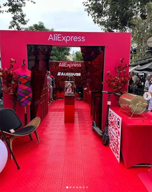 AliExpress Pop Up Tour