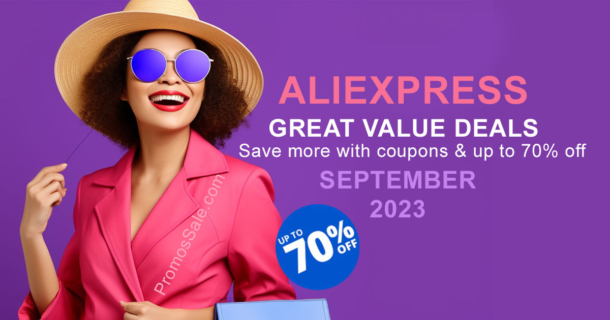 Great Value Deals on AliExpress in September 2023 - PromosSale