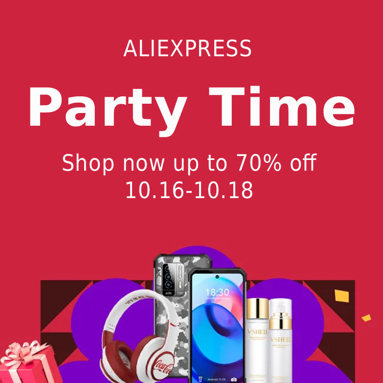 Party Time AliExpress Sale