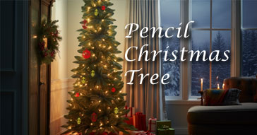 Pencil Christmas Tree Happy New Year